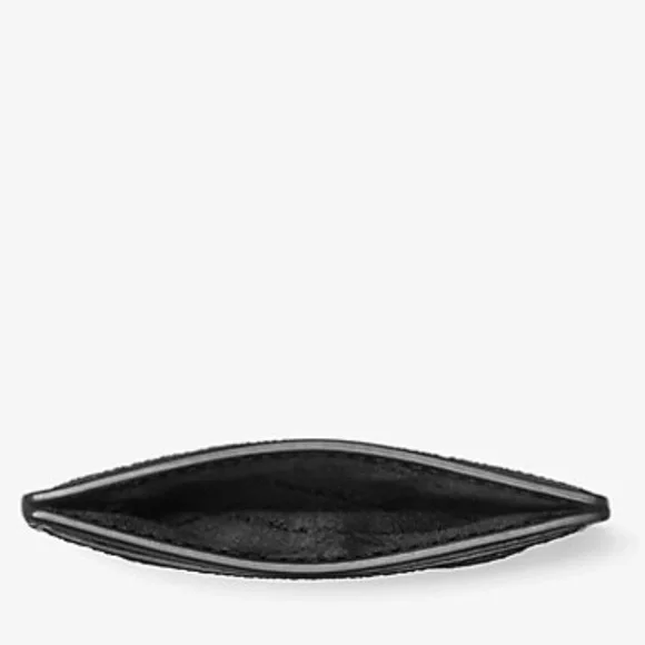 Michael Kors Black and Cream Logo Card Case🖤Sold out at Michael Kors - Picture 3 of 4